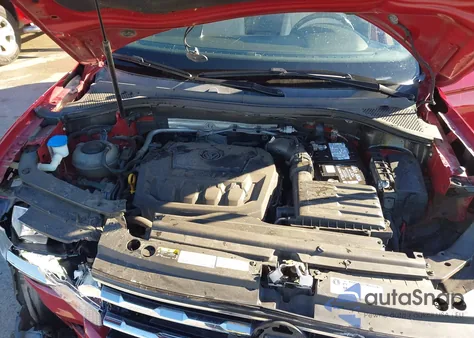 2018 Volkswagen Tiguan 2.0T Se/2.0T Sel from USA, damaged, VIN 3VV2B7AX1JM200196